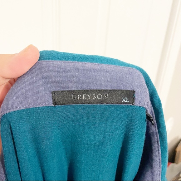 Greyson Apache Polo Shirt Size XL Golf Long Sleeve Pima Cotton River Crest CC - Picture 5 of 7